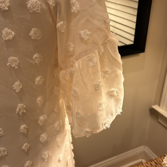 Short Sleeve V Neck
Ruffle Cute Sun Dress Chiffon Flowy Shift Mini Dress new - Picture 4 of 7